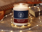 Custom Boating Candle, Boat Captain Gift, Personalized Nautical Candle, Boat Owner Gift