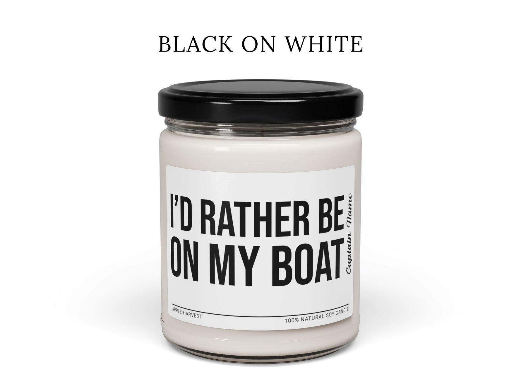 Funny Boat Candle, Captain Gift, Custom Boat Owner Gift, Boat Humor, Christmas Boat Gift under 25