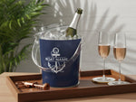 Boat Wine Bucket, Boat Gift, Nautical Wine Cooler, Boat Decor, Gift for Captain, Nautical Wedding Gift