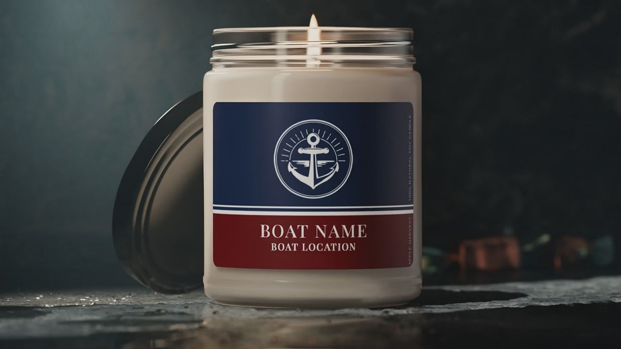Nautical Anchor Candle | Upwind Design