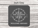 Nautical Boat Gift, Boat Gifts, Family Coaster, Yacht Accessories, Nautical Coaster