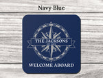 Nautical Boat Gift, Boat Gifts, Family Coaster, Yacht Accessories, Nautical Coaster