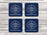 Nautical Boat Gift, Boat Gifts, Family Coaster, Yacht Accessories, Nautical Coaster