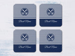 Custom Boat Coaster, Boating Accessories, Boat Gifts for Men, Nautical Coaster Set, Yacht Accessories, Boat Decor