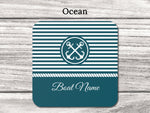 Custom Boat Coaster, Boating Accessories, Boat Gifts for Men, Nautical Coaster Set, Yacht Accessories, Boat Decor