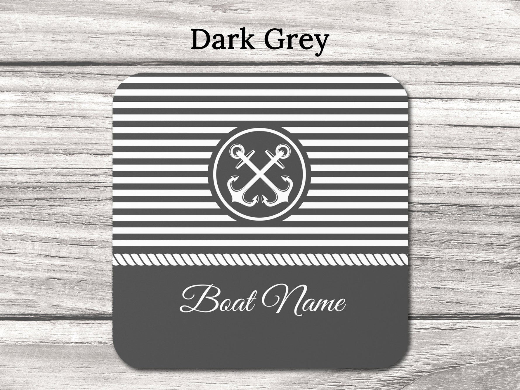 Custom Boat Coaster, Boating Accessories, Boat Gifts for Men, Nautical Coaster Set, Yacht Accessories, Boat Decor
